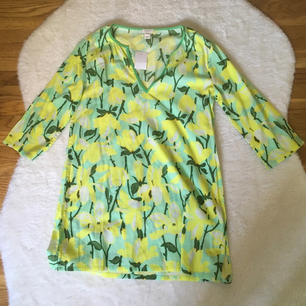 Tissue swimsuit coverup dress